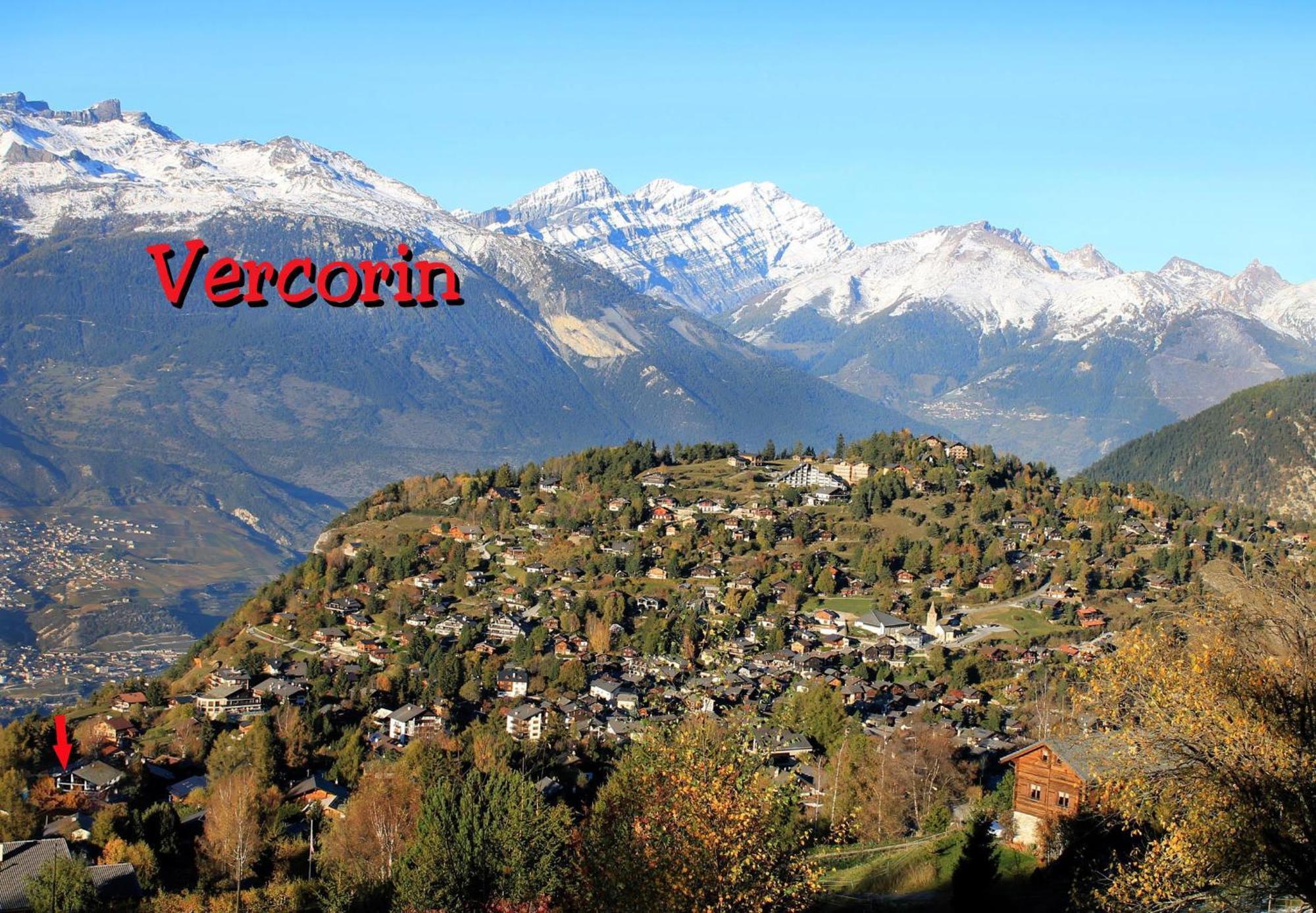 La Montagnette, Vercorin Exterior foto