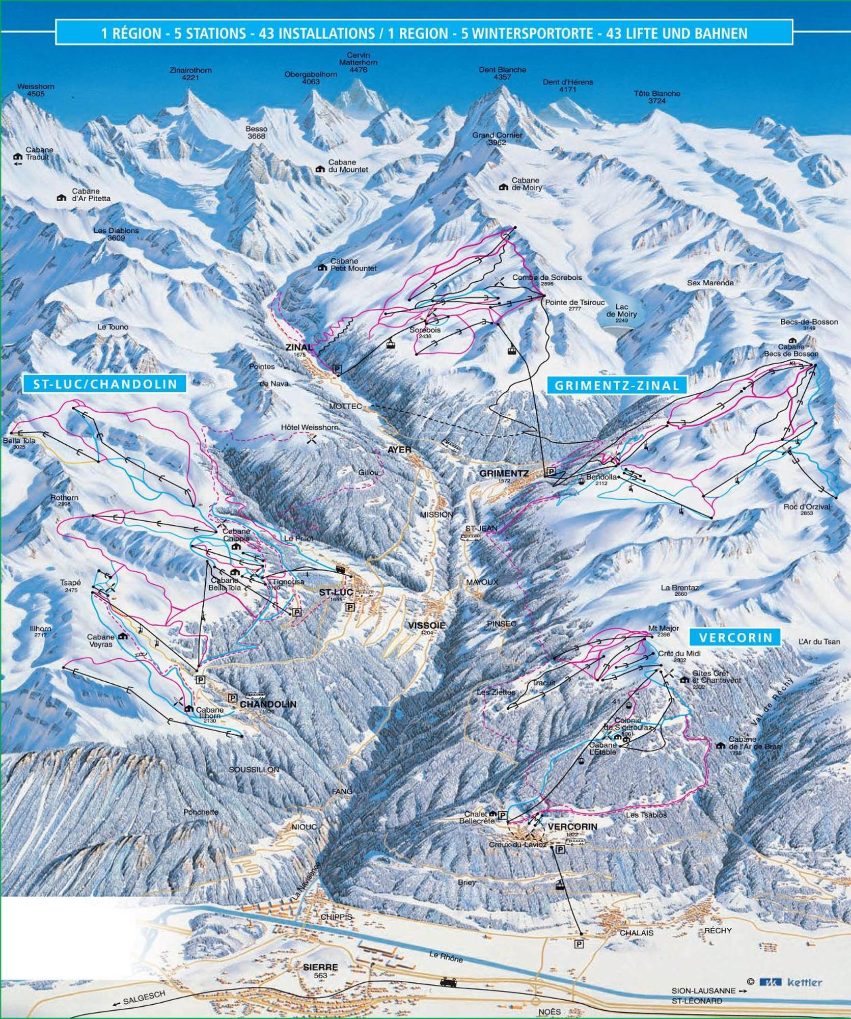 La Montagnette, Vercorin Exterior foto