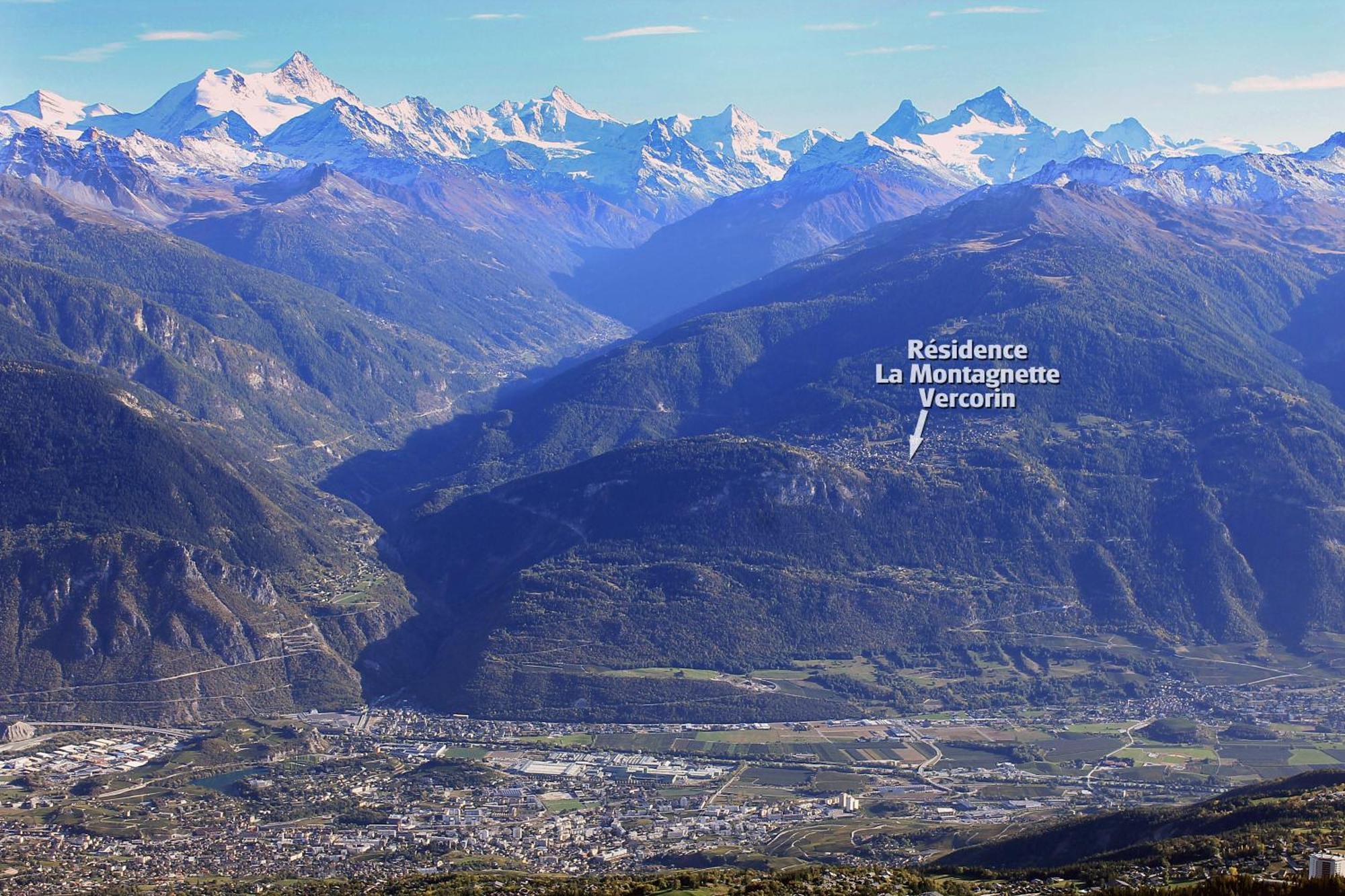 La Montagnette, Vercorin Exterior foto