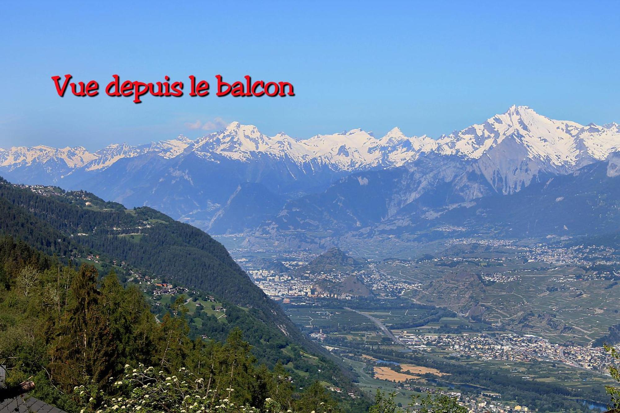 La Montagnette, Vercorin Exterior foto